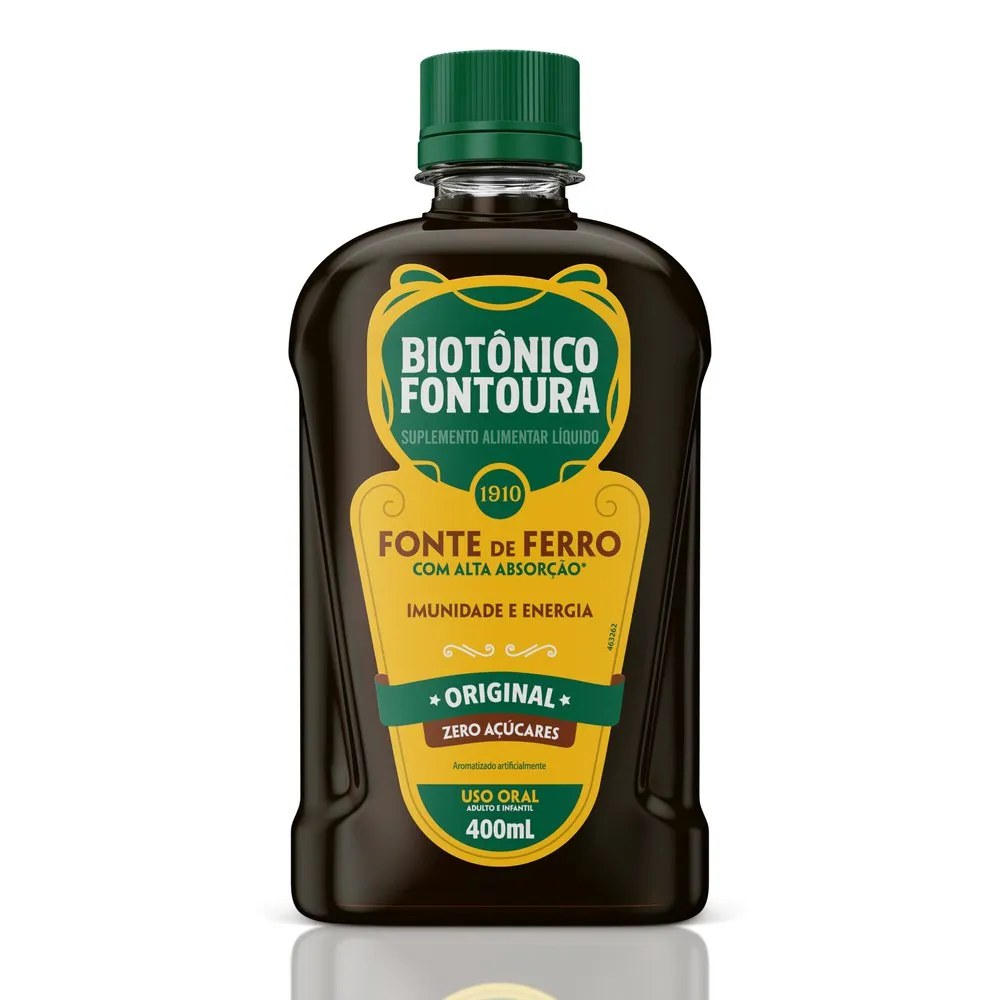 Suplemento Alimentar Biotônico Fontoura Original 400ml