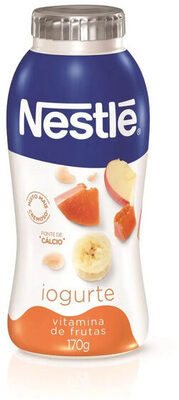 Iogurte Parcialmente Desnatado Vitamina De Frutas Nestlé Frasco 170g