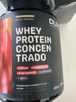 DUX Butter Cookies Whey Protein Concentrado